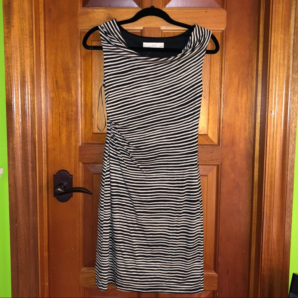 Striped loft dress size XS